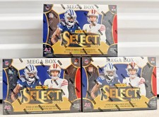 FRESH CASE 2023 Panini Select Football Mega Box SEALED Target Black Green Prizm picture