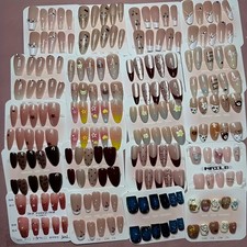 100pcs Wholesale High-Quality Handmade Press-On Nails Bulk Reusable Fake Nails picture