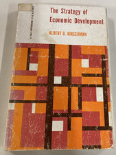 Strategy of Economic Development SC Hirschman 1958 Yale University Press picture