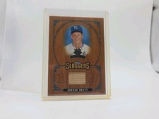 2005 Donruss Diamond Kings - Hof Sluggers George Brett #HS-4 Bats /50 (MEM) picture