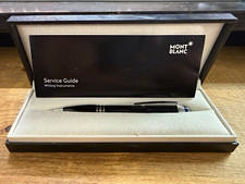 Montblanc StarWalker 8486 Black Resin Platinum Coated BallPoint Mint Never Used picture