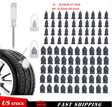 100Pcs Tire Repair Rubber Nails Emergency Puncture Repair Screws Kit picture