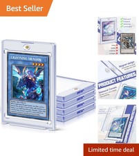 Magnetic 35 pt Card Holders -  Protection for Baseball and Sports Cards picture
