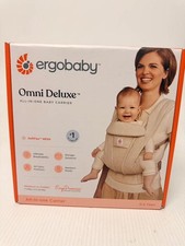 NEW SEALED Ergobaby Omni Deluxe Mesh All-in-One Baby Carrier Natural Beige A3 picture