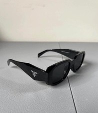 PRADA Milano Black Rectangle Glasses picture