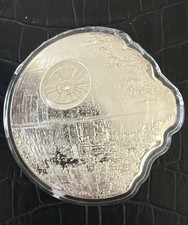 2023 Niue Star Wars Death Star II 3 oz .999 Silver $10 Coin Starting To Tone. picture