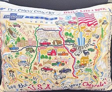 Rare catstudio Chevrolet Trucks 100th Ann. Decorative Pillow Limited Release picture