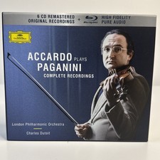 ACCARDO plays PAGANINI - Complete Recordings; Charles Dutoit 6 CDs & Bluray picture