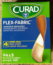 Curad Flex Fabric Adhesive Bandage Size 3/4