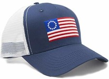Patriotic Betsy Ross American Flag  Baseball Hat Snapback Trucker Cap One Size picture