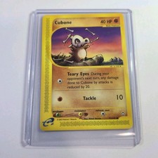 Pokémon Cubone 072/147 Aquapolis Regular 2002 40 HP English TCG Card picture