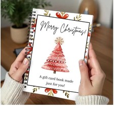 Festival Christmas Gift Card Book Merry Christmas picture