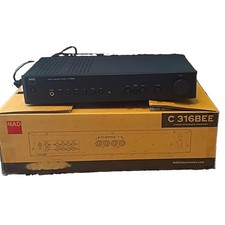 NAD C 316BEE -PH V2 Stereo Integrated Amplifier 2-Ch Black Bundle with Remote picture