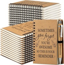 100 Pcs Employee Appreciation Gifts Inspirational Gifts Set Mini Spiral picture