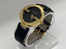 Gucci YA133312 Interlocking-G Grammy Special 37MM Unisex Black Leather Watch picture