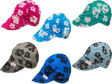 New 1 Comeaux Caps Welding Welders Hat Reversible Hawaiian Flower Print picture