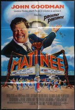 Matinee (1993) Original Movie Poster One Sheet 27x40 John Goodman Comedy Classic picture