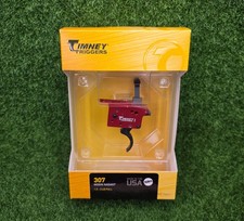 Timney Triggers Mosin Nagant Curved Trigger, 1.5-3lb Pull, Steel, Red - 307 picture