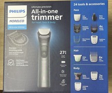 Philips Norelco Multigroom 9000 All-in-One Trimmer Head Face Body New Open Box picture