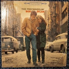 The Freewheelin’ Bob Dylan - 1963 1st Press Columbia 2-Eye CS 8786 VG/VG Shrink picture