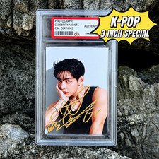 BTS V Kim Taehyung Signed Photo Kpop Korean Star Collectible Gift picture