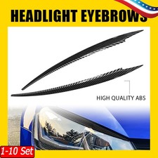 1-10x Replace Headlight Eyelid Trim For 13-18 Volkswagen Golf GTI E-Golf Golf R picture