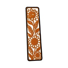 Sunflower Design Bookmark Orange & Black 3d Printed The Nurse Flipper picture