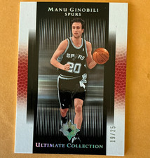 Upper Deck Ultimate Collection 2005-06 #112 Manu Ginobili Spurs Silver /25 picture