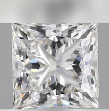 IGI Certified 1.87 Ct Princess Cut Lab Grown Diamond F VVS2 Loose Diamond picture