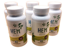 5 Pack Hem Hero Extra Strength Hemorrhoid Relief Supplement Vein Support Bundle picture