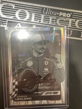 Charles Leclerc Topps Chrome Auto picture