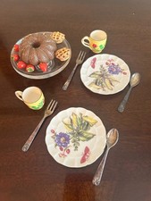 AMERICAN GIRL Vintage Pleasant Company Felicity Chocolate Set pieces picture