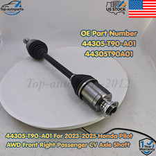 44305-T90-A01 For 2023-2025 Honda Pilot AWD Front Right Passenger CV Axle Shaft picture
