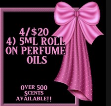 DEAL•4/$20•PREMIUM PERFUME OILS•500+ PERFUME BODY OILS•MUST ADD 4 to CART picture