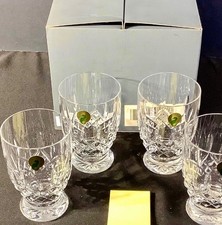 Set Of FOUR Waterford Lismore Footed Juice Glasses NIB picture