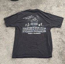 Black Harley Davidson Shirt Large Men’s picture