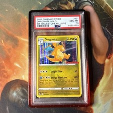 2022 POKEMON SWSH SILVER TEMPEST GAMESTOP EXCLUSIVE HOLO #131 DRAGONITE PSA 10 picture