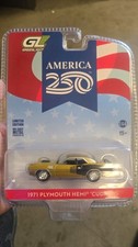 2026 1:64 Greenlight 1971 Plymouth Hemi Cuda AMERICA 250th Anniversary NEW picture