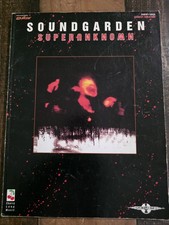 Soundgarden Superunknown Guitar Tab Book 1994 Music Sales Out of Print Rare picture