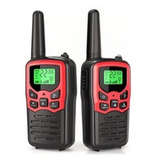 2 PACK Long Range 100 Mile Waterproof Walkie Talkie Two Way Radio Charge Headset picture
