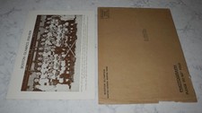 RARE 1938-39 BOSTON OLYMPICS ORIGINAL EAHL HOCKEY TEAM PHOTO PICTURE ENVELOPE picture