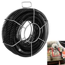 61630 A-62 75' Drain Cleaning Cable Kit 5 Sections C-10 A-8 Carrier for Ridgid picture