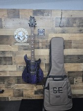 PRS SE Swamp Ash CE 24 Sandblasted LTD Electric Guitar Sandblasted Blue picture