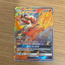  Blaziken GX Holo Sun & Moon Celestial Storm 28/168 add to Pokémon Collection  picture
