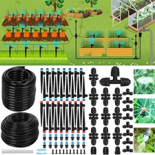 250FT Drip Irrigation Kit – 2026 New Quick-Connect Micro Irrigation System wi... picture