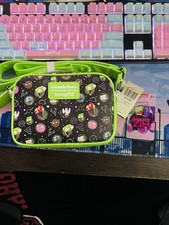Loungefly Invader Zim GIR & Pig Crossbody Bag Purse Hot Topic Nickelodeon picture