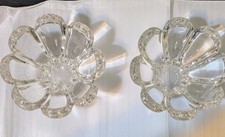 Lead Crystal Petal Bowls-Set of 2 (Shipping Included In USA) picture