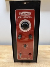 DAYTON SCR CONTROL DC DRIVE 1 PHASE MODEL 6X165 115 V 1/35-1/16 HP OAL 9