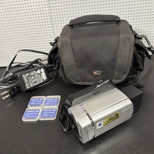 Sony Handycam DCR-SR45 30GB 40X Optical Zoom Hybrid HDD With Cards & Bag picture