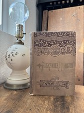 1890 Life and Times of Alexander Hamilton Schmucker Antique HC picture
